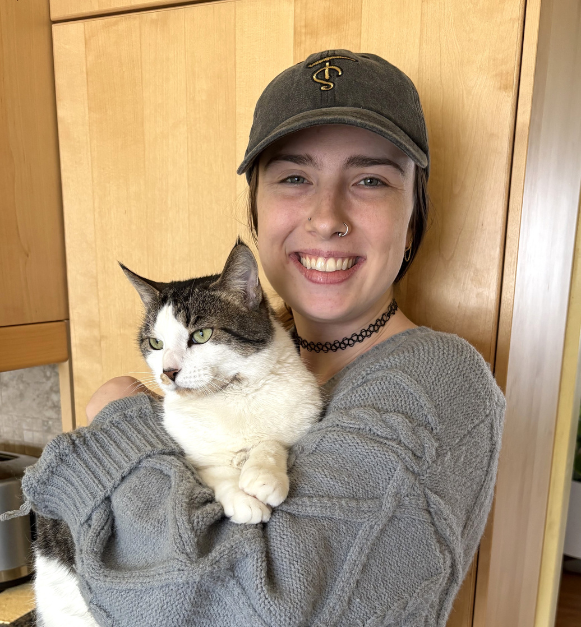 Dr. Jess Ouellet and Maggie
